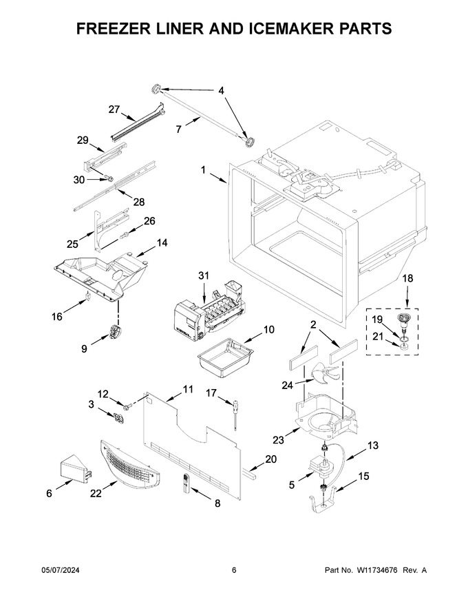Diagram for WRFF5333PZ02