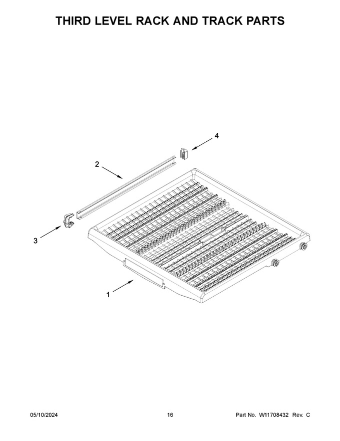 Diagram for WDT550SAPB0