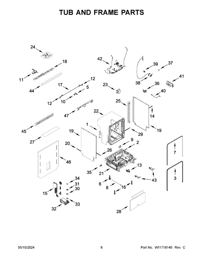 Diagram for JDAF5924RL0