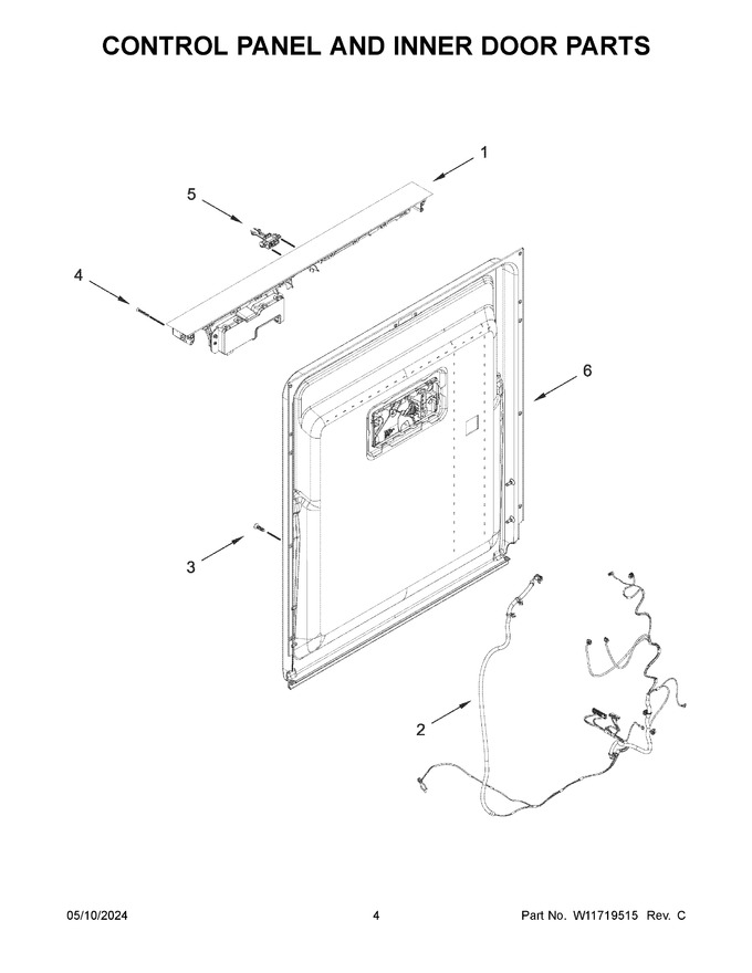 Diagram for JDAF5924RM0