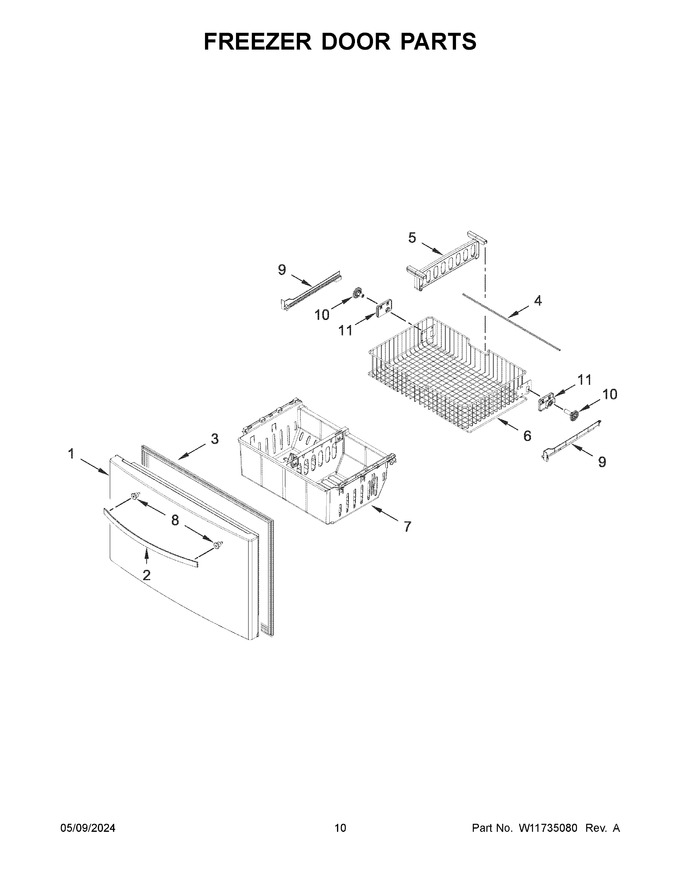 Diagram for WRF555SDHB10