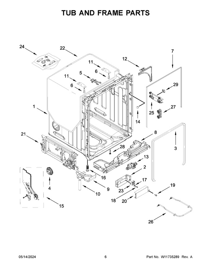 Diagram for KDTM604KPS3