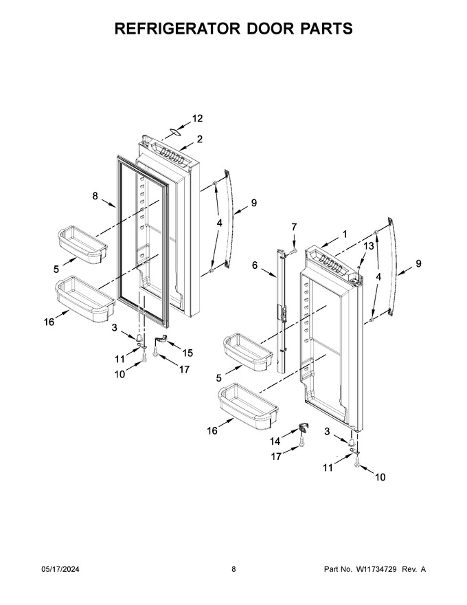 Diagram for WRF535SWHW10