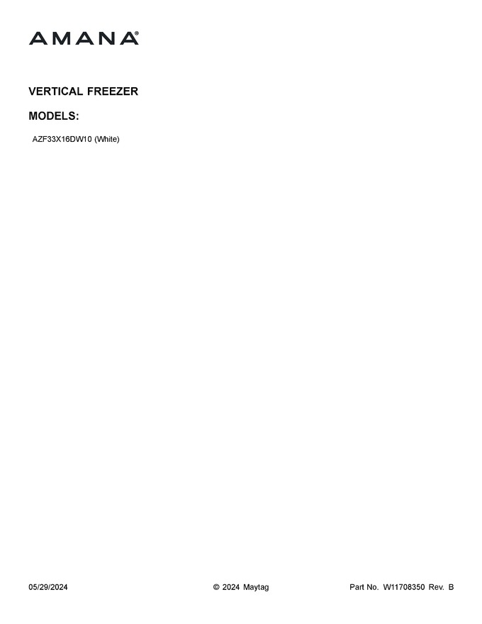 Diagram for AZF33X16DW10