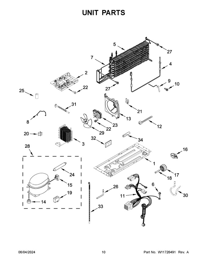 Diagram for WRT148FZDB07