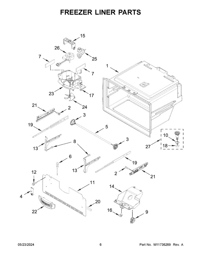 Diagram for MFI2570FEW11