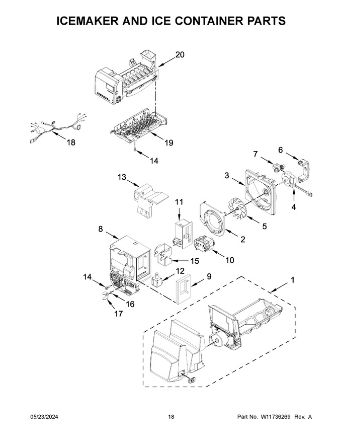 Diagram for MFI2570FEW11