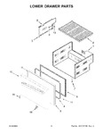 Diagram for 04 - Lower Drawer Parts