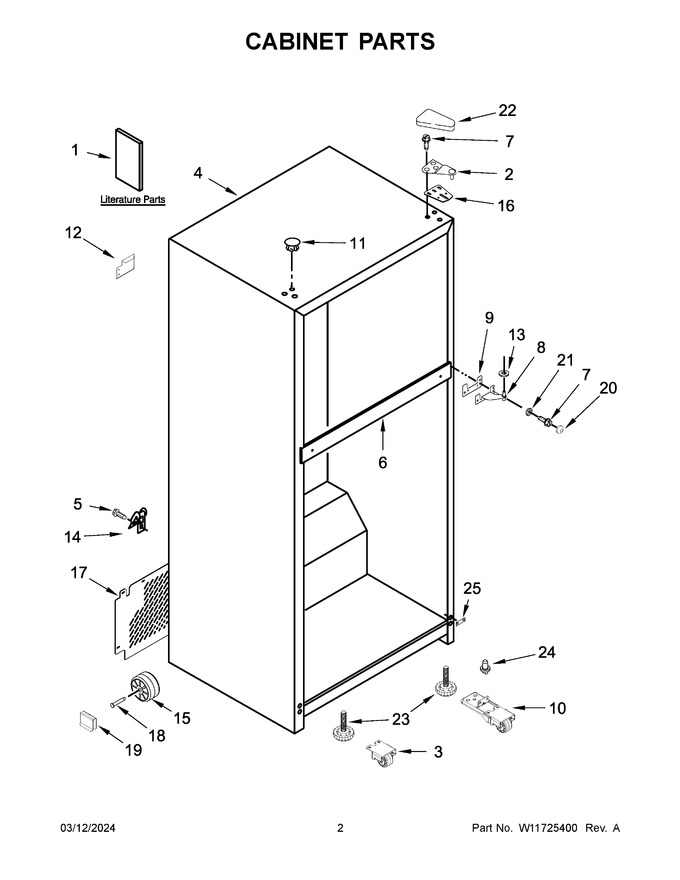 Diagram for WRT318FZDW11