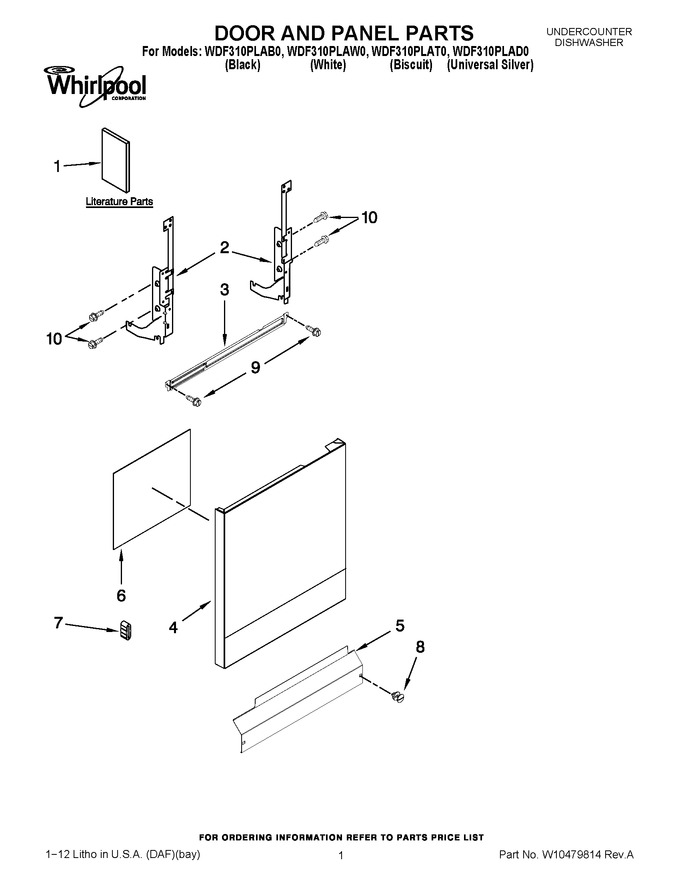 Diagram for WDF310PLAD0