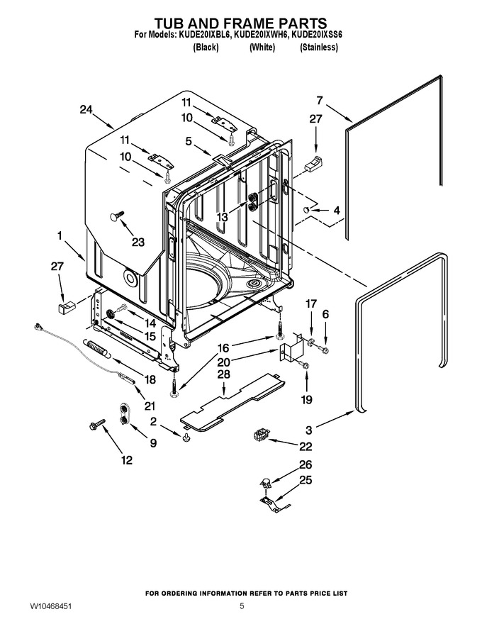 Diagram for KUDE20IXBL6