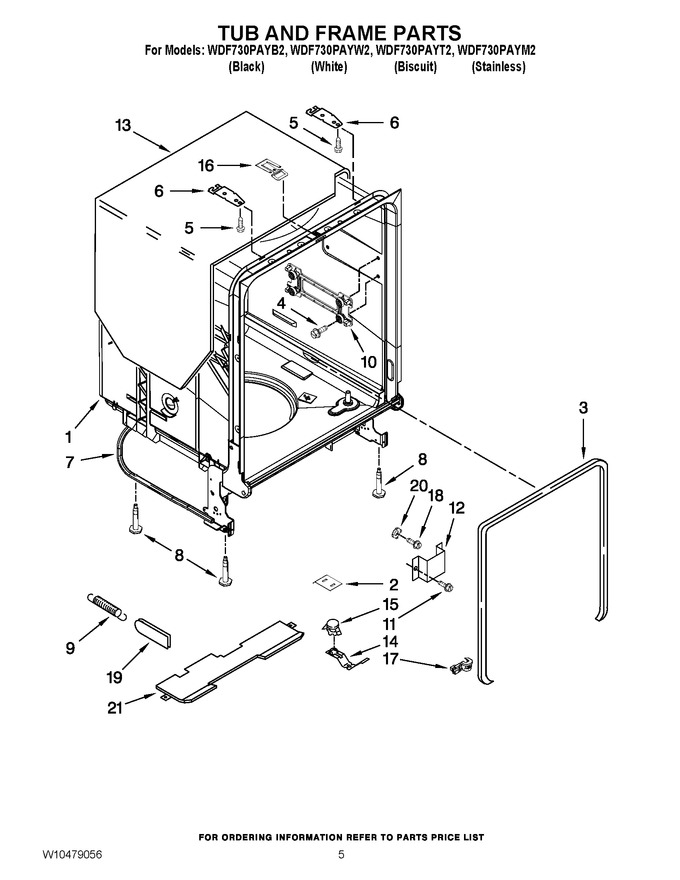 Diagram for WDF730PAYB2