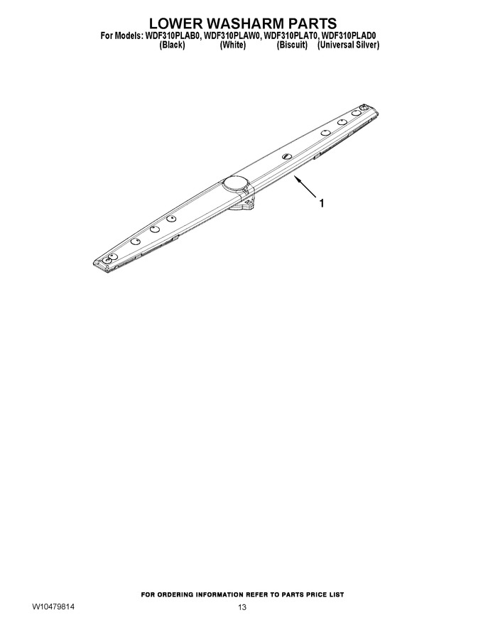 Diagram for WDF310PLAT0