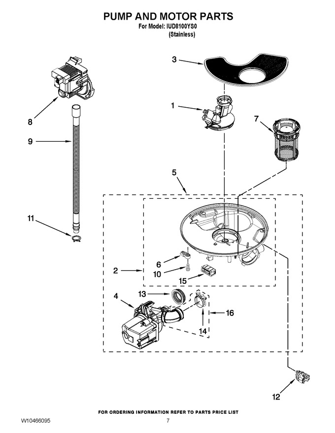 Diagram for IUD8100YS0