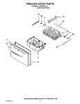Diagram for 10 - Freezer Door Parts