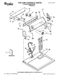Diagram for 01 - Top And Console Parts