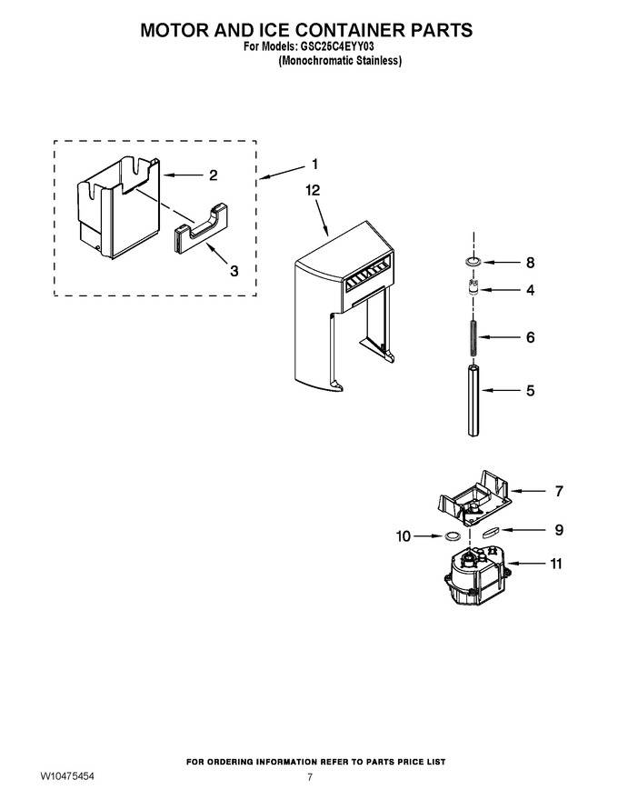Diagram for GSC25C4EYY03