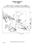 Diagram for 04 - Burner Assembly