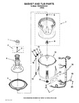 Diagram for 03 - Basket And Tub Parts