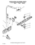 Diagram for 07 - Upper Wash And Rinse Parts