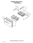 Diagram for 10 - Freezer Door Parts