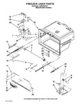 Diagram for 06 - Freezer Liner Parts