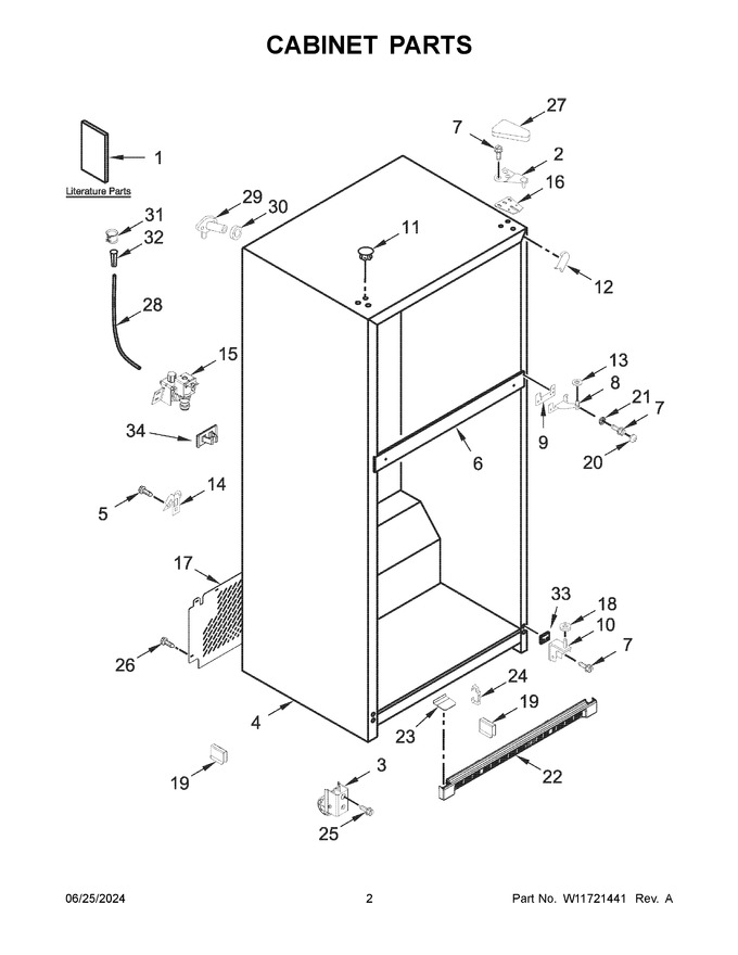 Diagram for WRT311FZDW04
