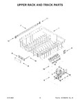 Diagram for 07 - Upper Rack And Track Parts