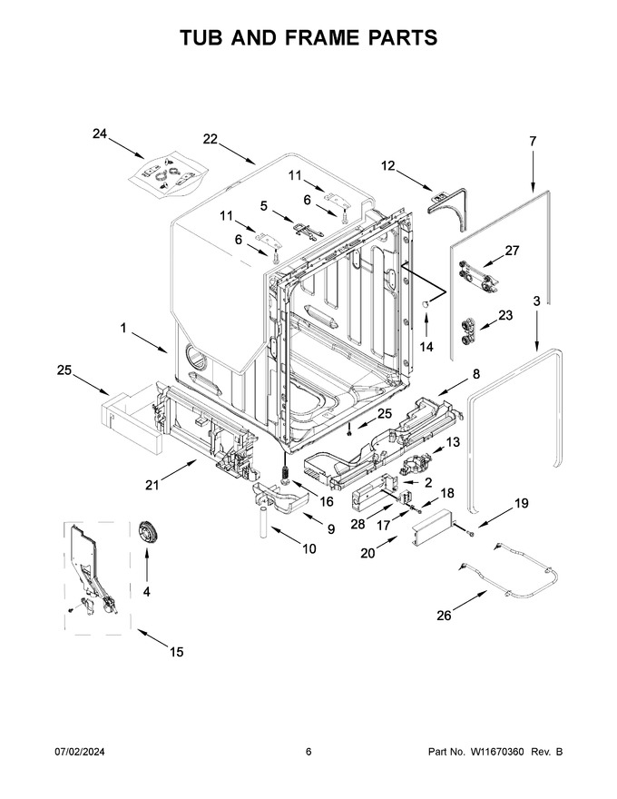 Diagram for WDT970SAKV1