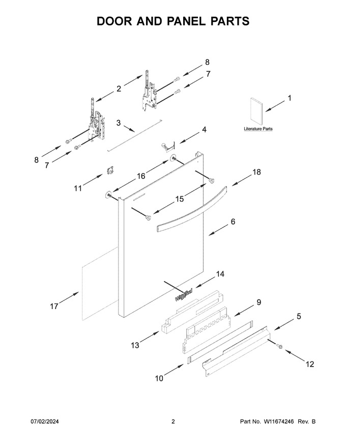 Diagram for WDT750SAKW1
