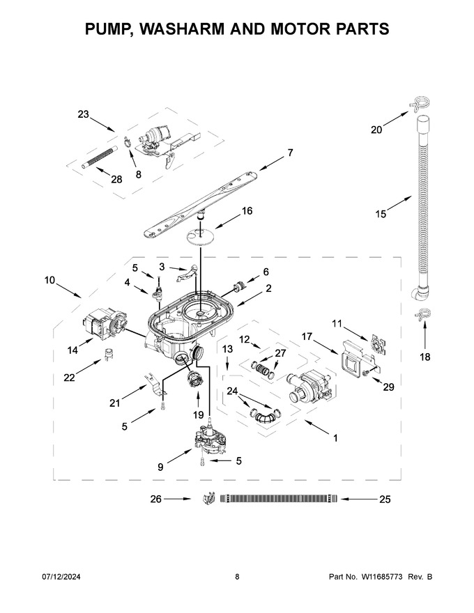 Diagram for WDT740SALZ2