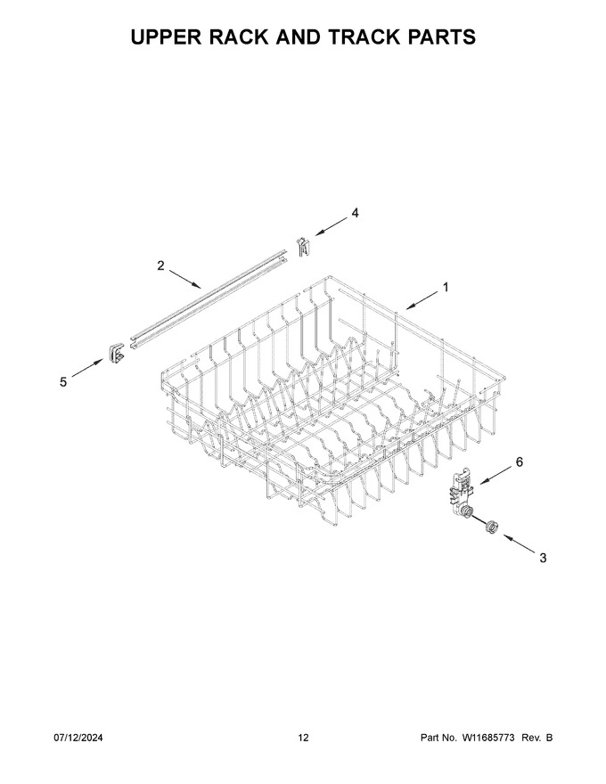 Diagram for WDT740SALW2