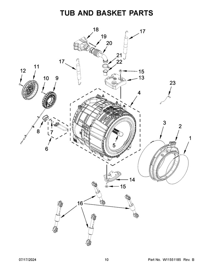 Diagram for WFW8620HC4