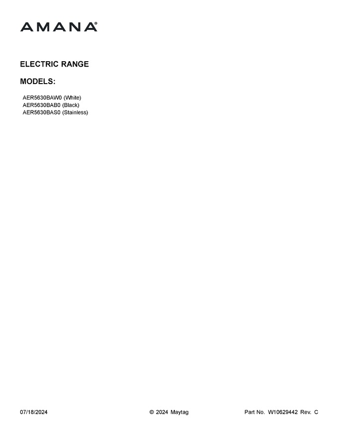 Diagram for AER5630BAS0