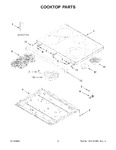 Diagram for 02 - Cooktop Parts