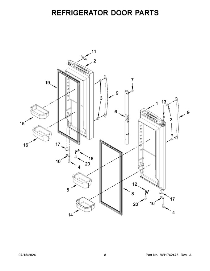 Diagram for WRFF5333PB02