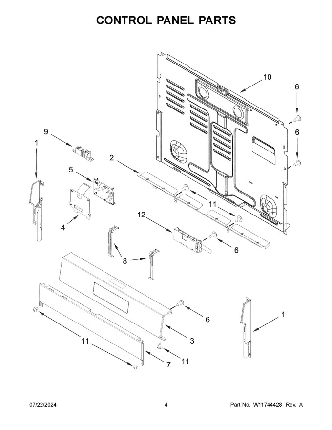 Diagram for WFGS5030RV0