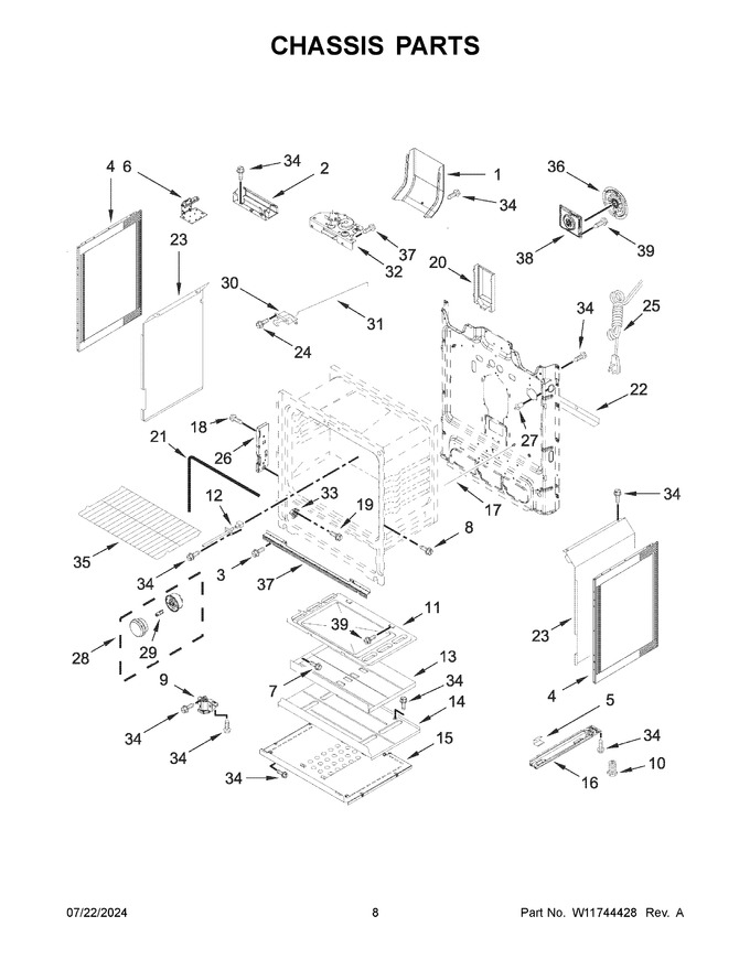 Diagram for WFGS5030RV0