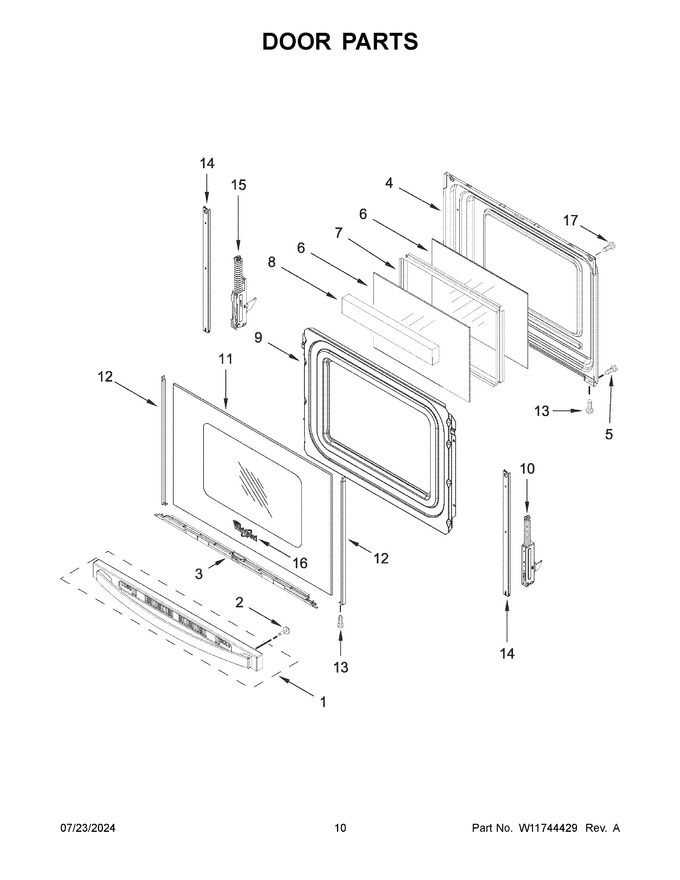 Diagram for WFGS5030RB0