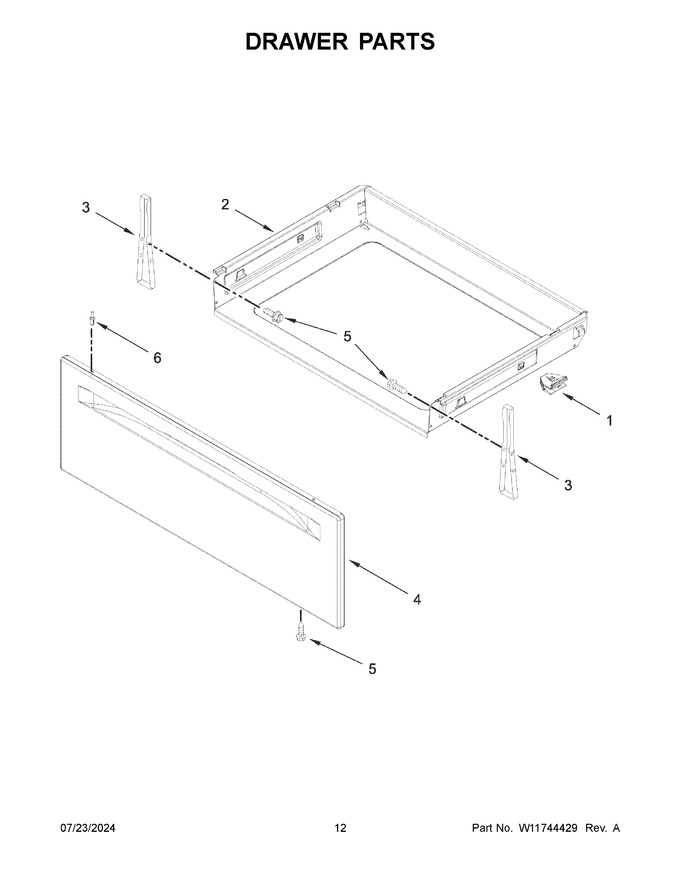 Diagram for WFGS5030RW0
