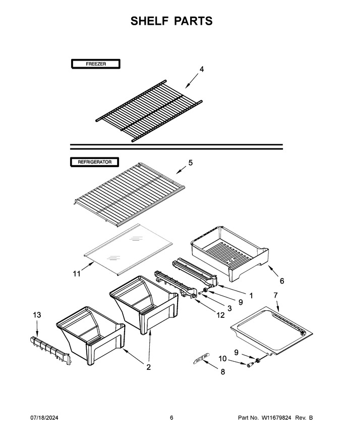 Diagram for WRT138FFDW03