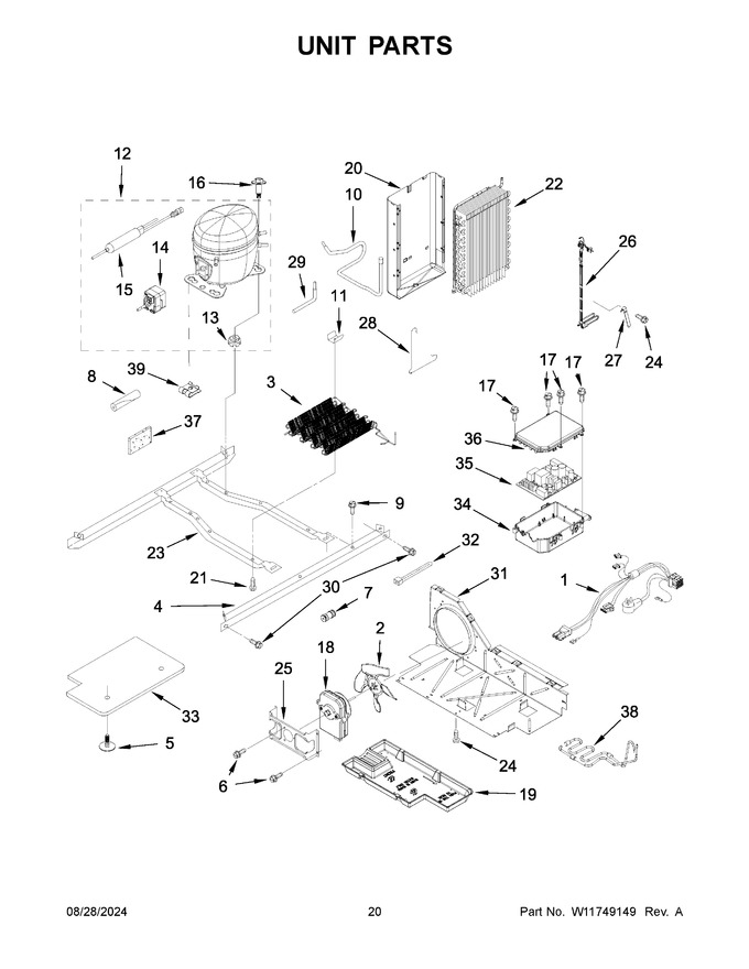 Diagram for WRS331SDHW07