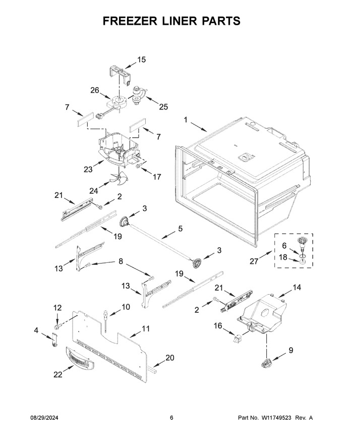 Diagram for WRFF3436RW00