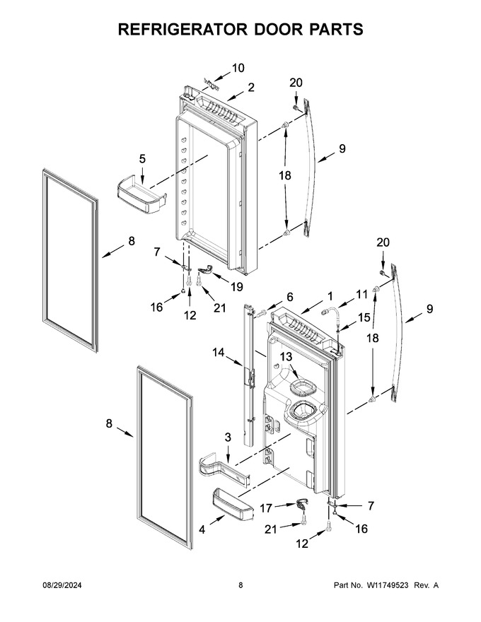 Diagram for WRFF3436RW00