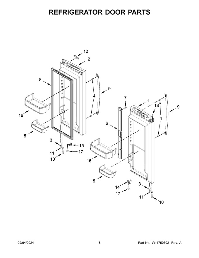 Diagram for WRFF3236RB00