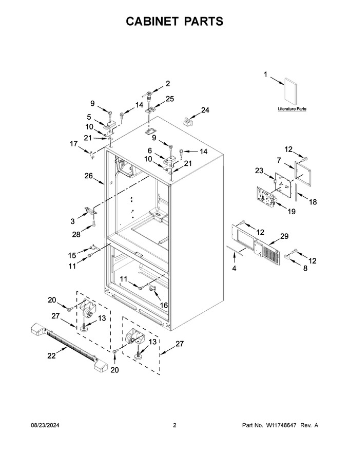 Diagram for WRFF3436RB00