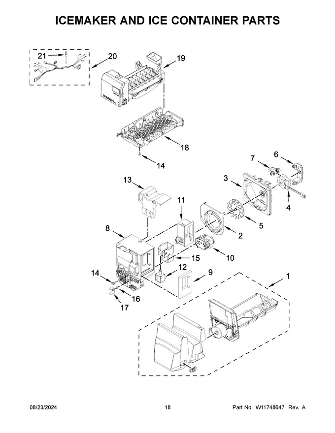Diagram for WRFF3436RB00
