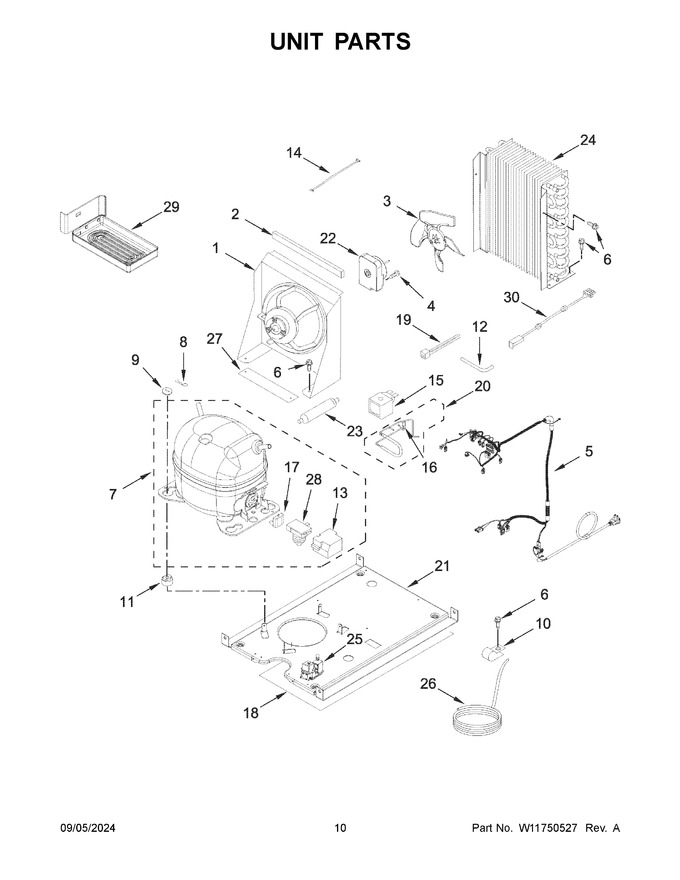 Diagram for KUIX535HPA02
