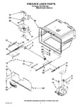 Diagram for 06 - Freezer Liner Parts
