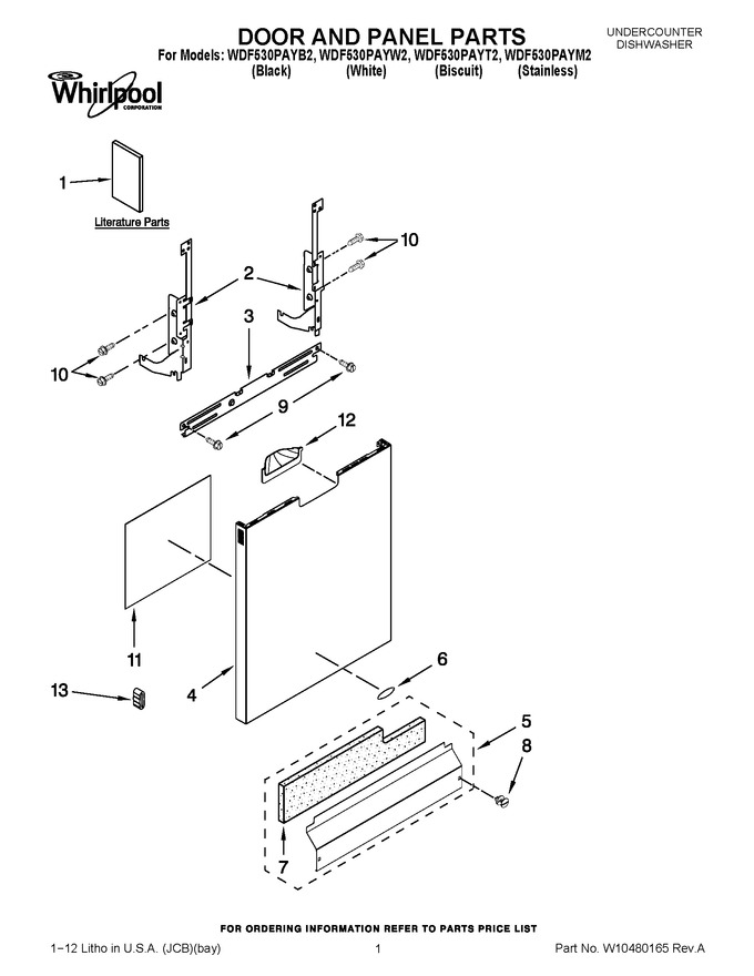 Diagram for WDF530PAYT2